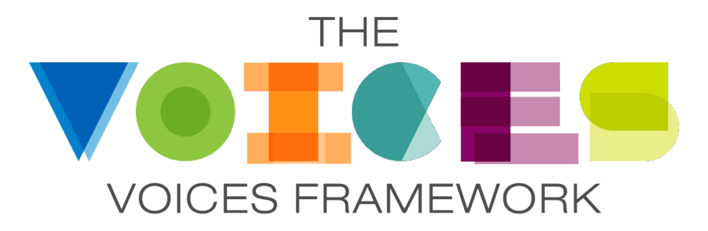 The Voices Framework Logo