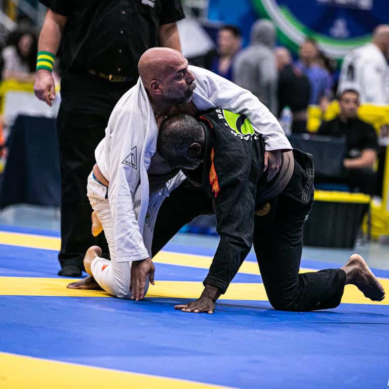 Man wrestling