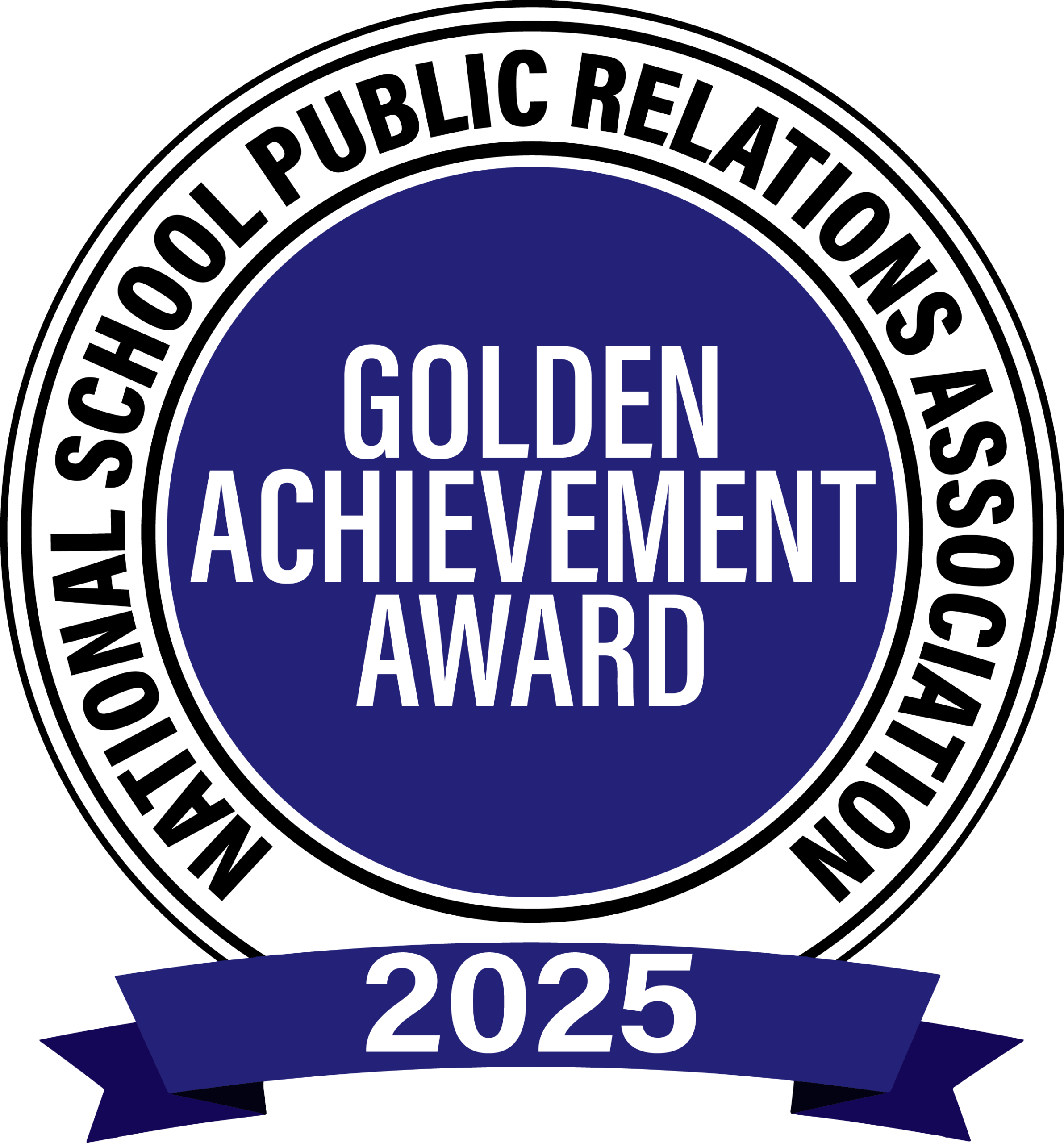 2025 Golden Achievement award badge